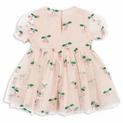 Konges Sløjd Robe Tullie Cerises Tulle | Rose pâle Sale