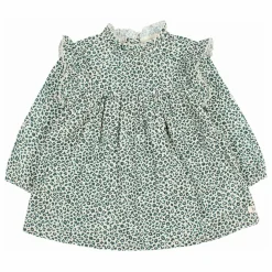 Online Búho Robe Volants | Vert Cèdre