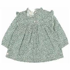 Online Búho Robe Volants | Vert Cèdre