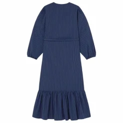 Femme The Tiny Big Sister Robes, Combinaisons|Robe Volants Rayée |