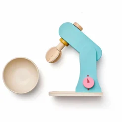 Kid's Concept Robot batteur en bois | Bleu