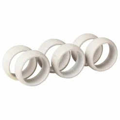 Broste Copenhagen Linge De Table|Art De La Table|Rond Serviette en grès - Set de 6 |