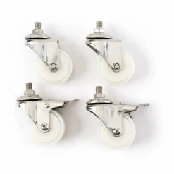 Business & Pleasure Co. Roulettes pour pied de parasol - Set de 4 | Blanc Online