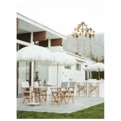 Business & Pleasure Co. Roulettes pour pied de parasol - Set de 4 | Blanc Online