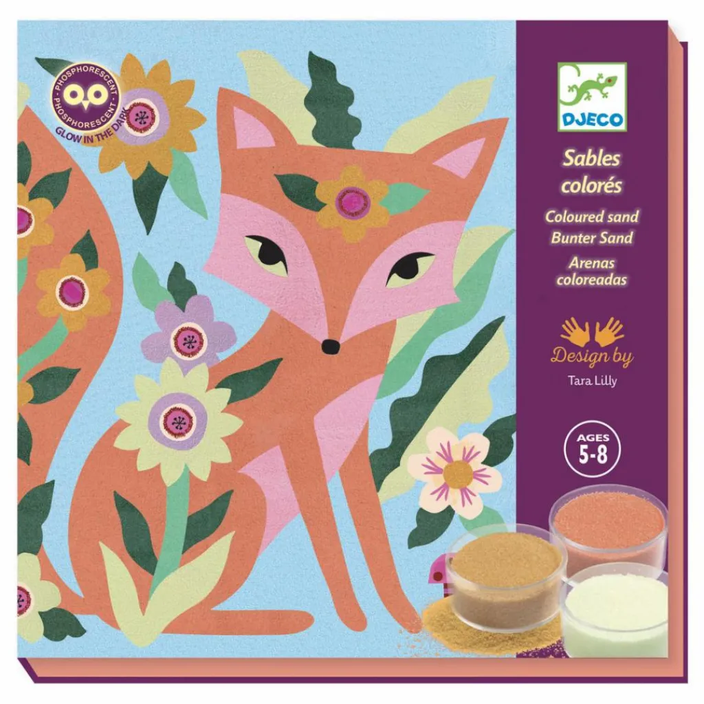 Djeco Sables colorés Garden lights Multicolore Outlet