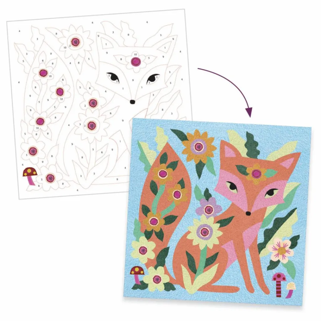 Djeco Sables colorés Garden lights Multicolore Outlet