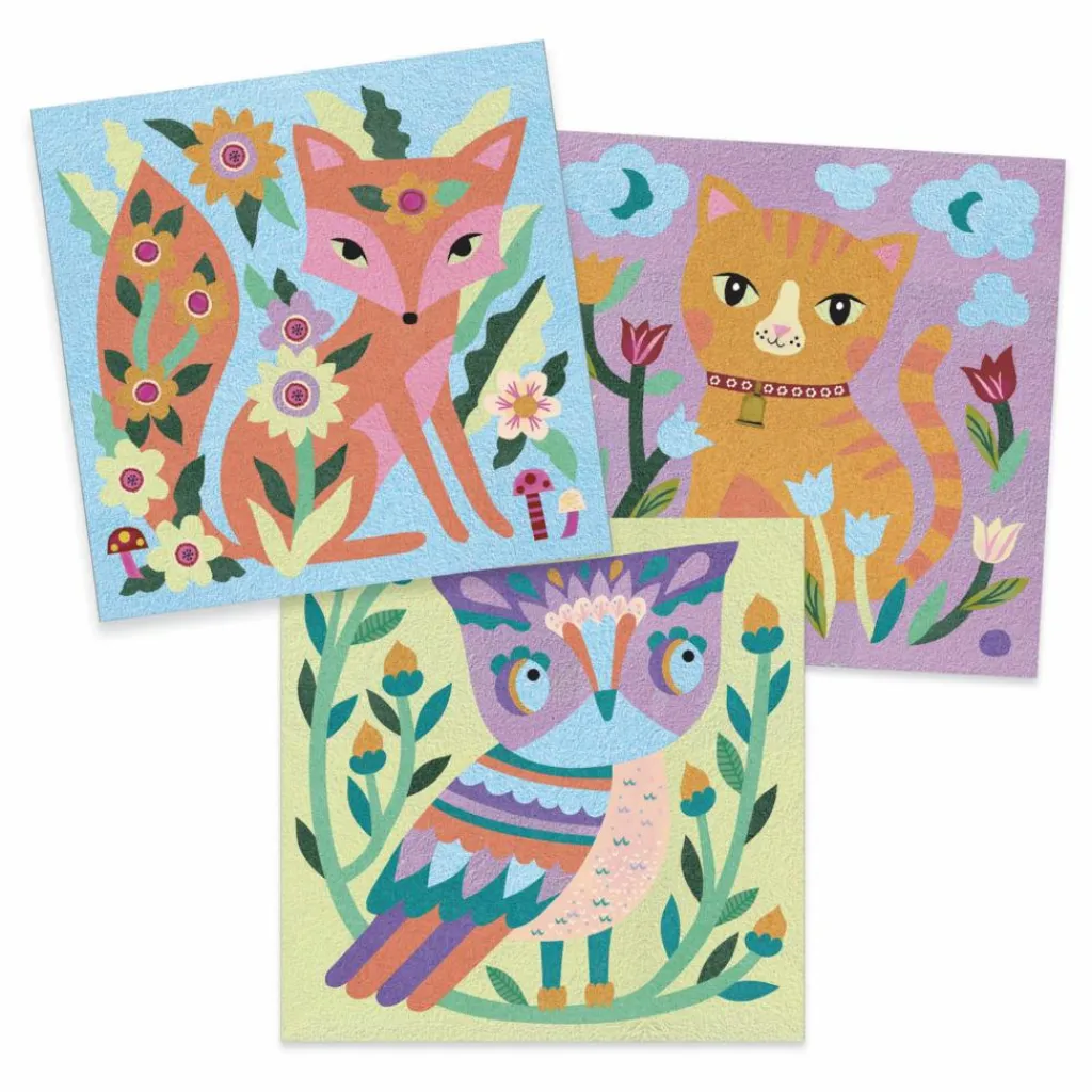 Djeco Sables colorés Garden lights Multicolore Outlet