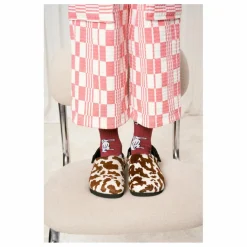 Sale Maison Mangostan Sabots Almond Cow Cuir | Camel