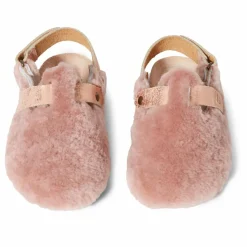 Pèpè Sabots Façon Fourrure | Rose pâle Outlet