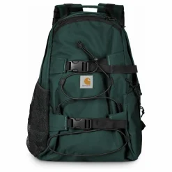 Carhartt WIP Sac à Dos Kickflip Fibres Recyclées | Vert foncé Hot