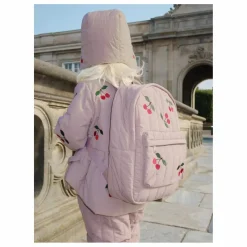 Konges Sløjd Sac à Dos Matelassé Juno Cerises | Mauve