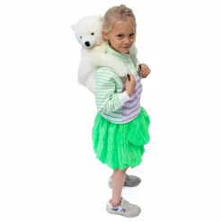 Wild & Soft Sac à dos Ours | Blanc Best