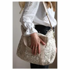 Sale Cam Cam Sac à langer Lierre en coton bio Multicolore