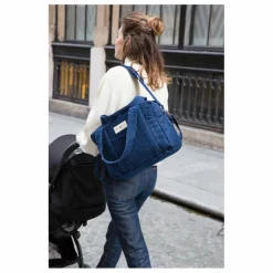 rivedroite Sacs À Langer|Puériculture|Sac à langer Mini Darcy en Denim Upcyclé |