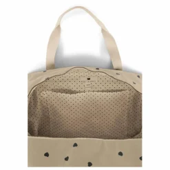 Rose in April Sac à langer Raphaël imprimé cœurs |