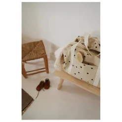 Rose in April Sac à langer Raphaël imprimé cœurs |