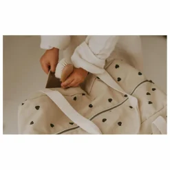 Rose in April Sac à langer Raphaël imprimé cœurs |