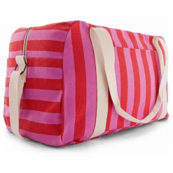 Rose in April Sac à langer Raphaël rayé | Rose pâle Discount