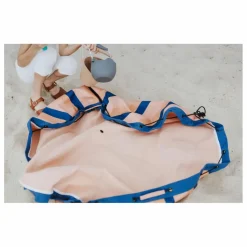 Play and Go Tapis De Jeux|Sac / Tapis de jeu d'extérieur Noomad - Rayures Moka