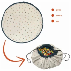 Play and Go Tapis De Jeux|Sac / Tapis de jeu Noomad - Confetti