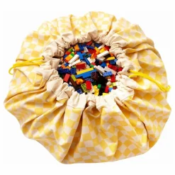 Play and Go Sac / Tapis de jeu Noomad - Vichy | Jaune Clearance
