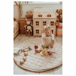 Play and Go Sac / Tapis d'éveil Noomad - Rayures | Ocre Discount