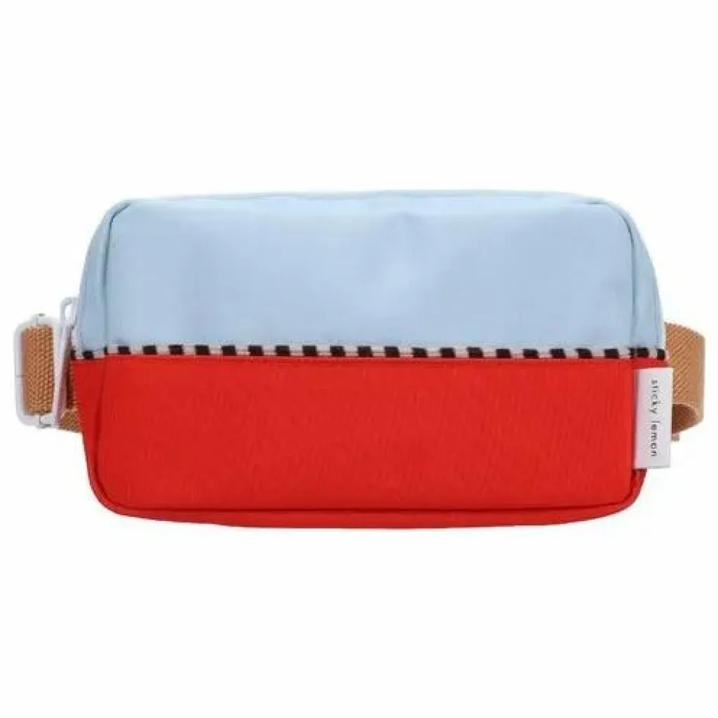 Hot Sticky Lemon Sac Banane Small Colorblock | Bleu