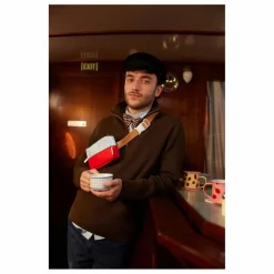 Hot Sticky Lemon Sac Banane Small Colorblock | Bleu