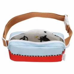 Hot Sticky Lemon Sac Banane Small Colorblock | Bleu