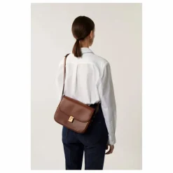 Soeur Sac Bellissima Maxi Cuir | Noisette Sale