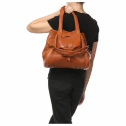 Discount Jérôme Dreyfuss Sac Billy M Agneau | Cognac