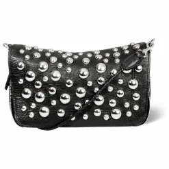 Jérôme Dreyfuss Sac Bobi S Chèvre Grainé Silver | Noir
