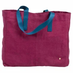 Femme La cerise sur le gâteau Sacs Weeks Ends|Sacs Week-End|Sac cabas en coton bio Iona |