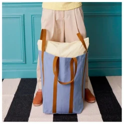Hot La cerise sur le gâteau Sac cabas Maxi Poppins | Bleu