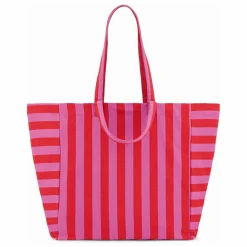 Rose in April Sac cabas rayé Elisa | Rouge Clearance