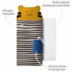 Enfant Les Petites Billes Sac de couchage multi-saison Tigre |