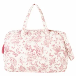 Clearance Tartine et Chocolat Sac et matelas à langer Toile de Jouy | Rose