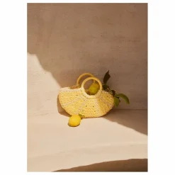 Enfant Molo Sacs, Petite Maroquinerie|Accessoires De Mode|Sac Lemon Paille de Papier |