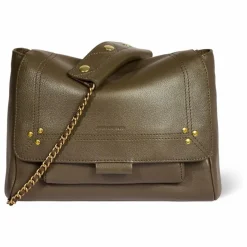 Jérôme Dreyfuss Sac Lulu M Chèvre | Vert kaki