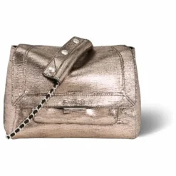 Femme Jérôme Dreyfuss Sac Lulu M Lamé |
