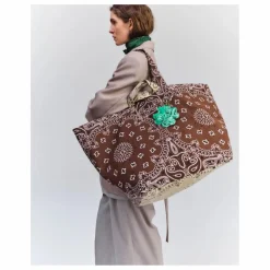 Call it by your name Sac Maxi Basket | Marron Online