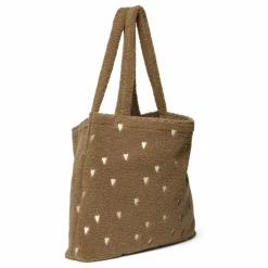 New Studio Noos Sac mom-bag Hearts | Marron