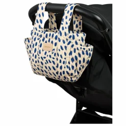 Nobodinoz Sac organiseur pour poussette Hyde Park Leonie | Bleu Discount