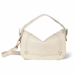 Jérôme Dreyfuss Sac Pepito S Grainé | Ecru Clearance