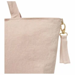 Online Adorna Sac week-end en lin | Rose poudré