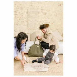 Adorna Sac week-end en lin | Vert kaki New