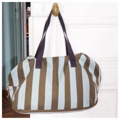 La cerise sur le gâteau Sac Week-end Rita | Bleu Turquoise - Vert Foncé Clearance