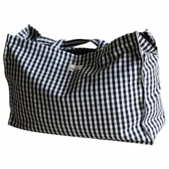 Gabrielle Paris Sac week-end Vichy | Noir Hot