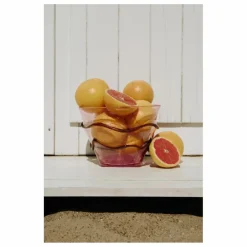 Clearance Denise Saladier en verre Roméo | Rose fuschia