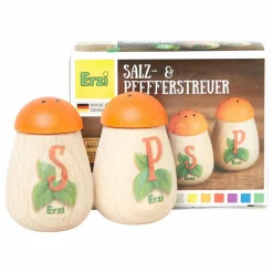 Erzi Salière et poivrier à jouer en bois